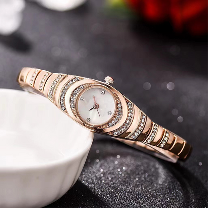 ⏳Time-Limited Special⏰Rhinestone Bracelet Watch – Elegant, Glamorous, Reliable Timekeeping 💎