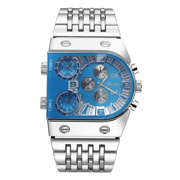🔥New Year's Special Offer:50% OFF💼Business men's watch | Large 51 mm dial | Gold and stainless steel folding clasp | Waterproof and stylish