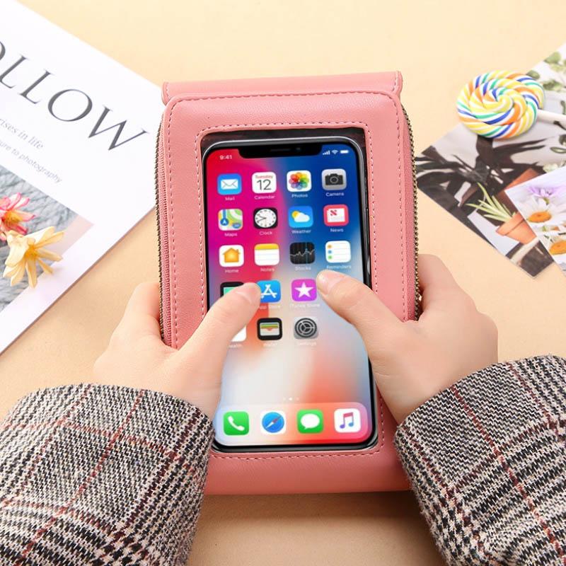 ⏳Time-Limited Special⏰ Women's Touch Screen Messenger Bag – Smart Phone Charging, Anti-Theft & Water-Resistant ✨