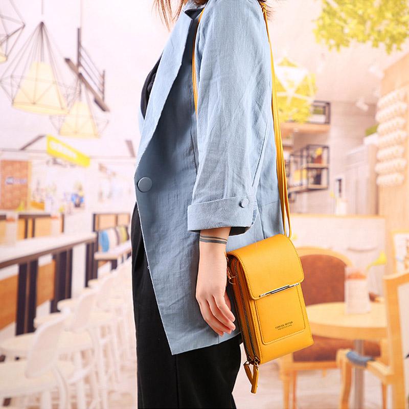 ⏳Time-Limited Special⏰ Women's Touch Screen Messenger Bag – Smart Phone Charging, Anti-Theft & Water-Resistant ✨