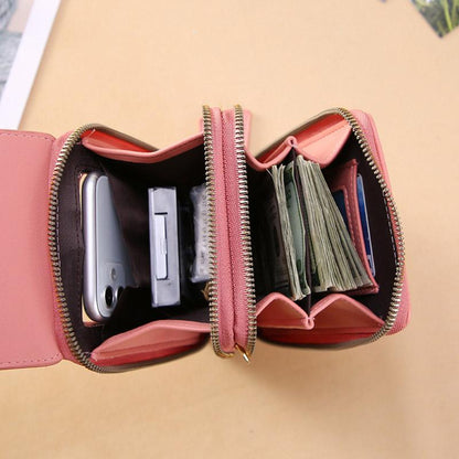 ⏳Time-Limited Special⏰ Women's Touch Screen Messenger Bag – Smart Phone Charging, Anti-Theft & Water-Resistant ✨