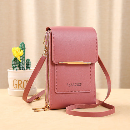 ⏳Time-Limited Special⏰ Women's Touch Screen Messenger Bag – Smart Phone Charging, Anti-Theft & Water-Resistant ✨