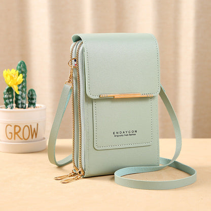 ⏳Time-Limited Special⏰ Women's Touch Screen Messenger Bag – Smart Phone Charging, Anti-Theft & Water-Resistant ✨