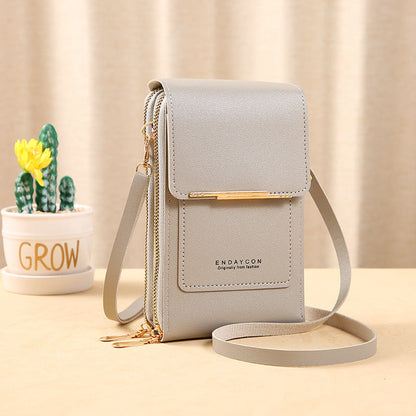 ⏳Time-Limited Special⏰ Women's Touch Screen Messenger Bag – Smart Phone Charging, Anti-Theft & Water-Resistant ✨