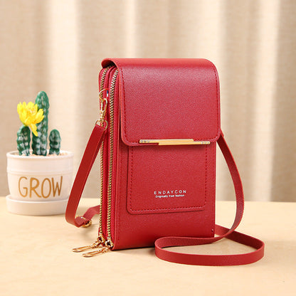 ⏳Time-Limited Special⏰ Women's Touch Screen Messenger Bag – Smart Phone Charging, Anti-Theft & Water-Resistant ✨