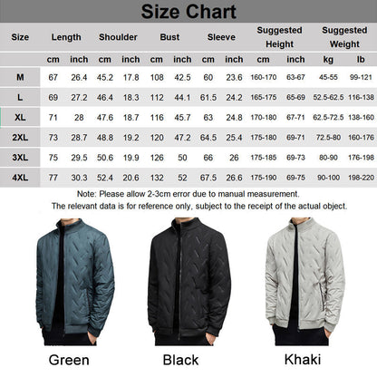 🔥Black-Friday-Mega-Angebot – 50 % Rabatt!🔥Men's Winter Casual Thickened Warm Stand-Up Collar Jacket