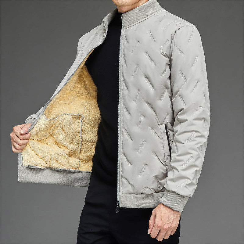 🔥Black-Friday-Mega-Angebot – 50 % Rabatt!🔥Men's Winter Casual Thickened Warm Stand-Up Collar Jacket