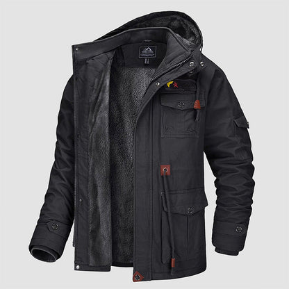 ⏳Time-Limited Special⏰Men's Winter Drawstring Cotton Military Driver Jacket - Comfort and Style Combined