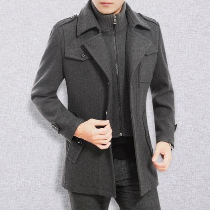 ⏳Time-Limited Special⏰Men's Business Tweed Coat🔥Free Shipping