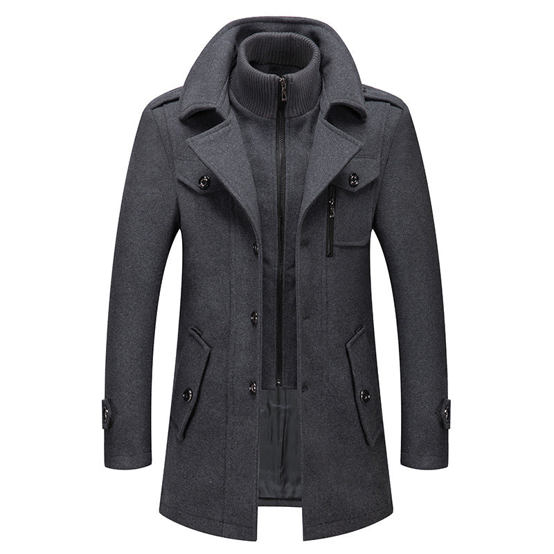 ⏳Time-Limited Special⏰Men's Business Tweed Coat🔥Free Shipping