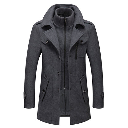 ⏳Time-Limited Special⏰Men's Business Tweed Coat🔥Free Shipping