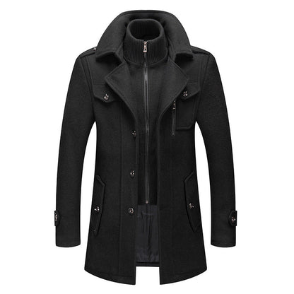 ⏳Time-Limited Special⏰Men's Business Tweed Coat🔥Free Shipping