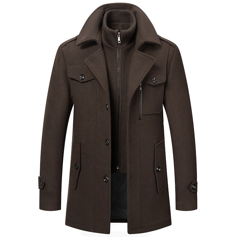 ⏳Time-Limited Special⏰Men's Business Tweed Coat🔥Free Shipping