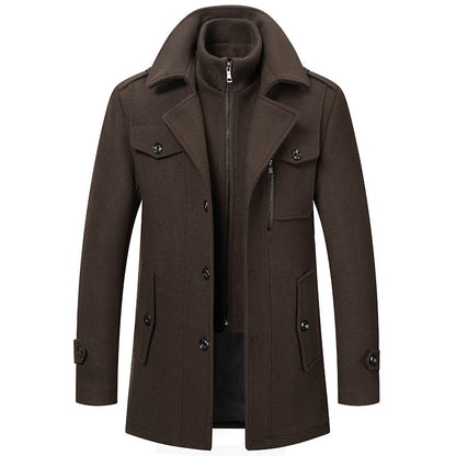 ⏳Time-Limited Special⏰Men's Business Tweed Coat🔥Free Shipping