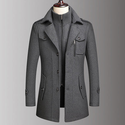 ⏳Time-Limited Special⏰Men's Business Tweed Coat🔥Free Shipping