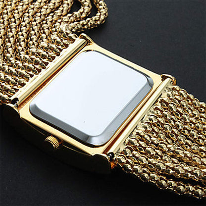 ⏳Time-Limited Special⏰Ladies Rhinestone Quartz Square Watch⌚