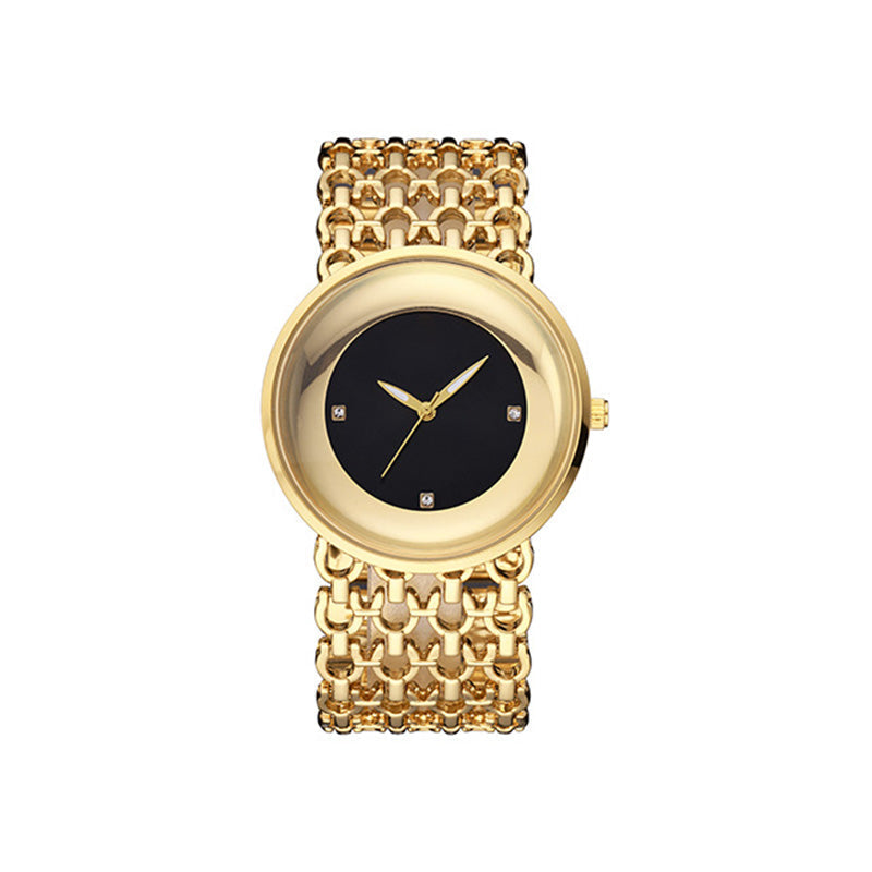 ⏳Time-Limited Special⏰Luxury Round Bracelet Watch Fashionable Women's Wristwatch