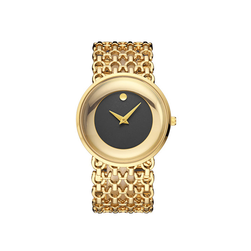 ⏳Time-Limited Special⏰Luxury Round Bracelet Watch Fashionable Women's Wristwatch