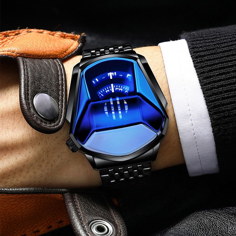 ⏰Hot Sale Deals💥💥Luxury Mens Racing Sport Rhombus Watch