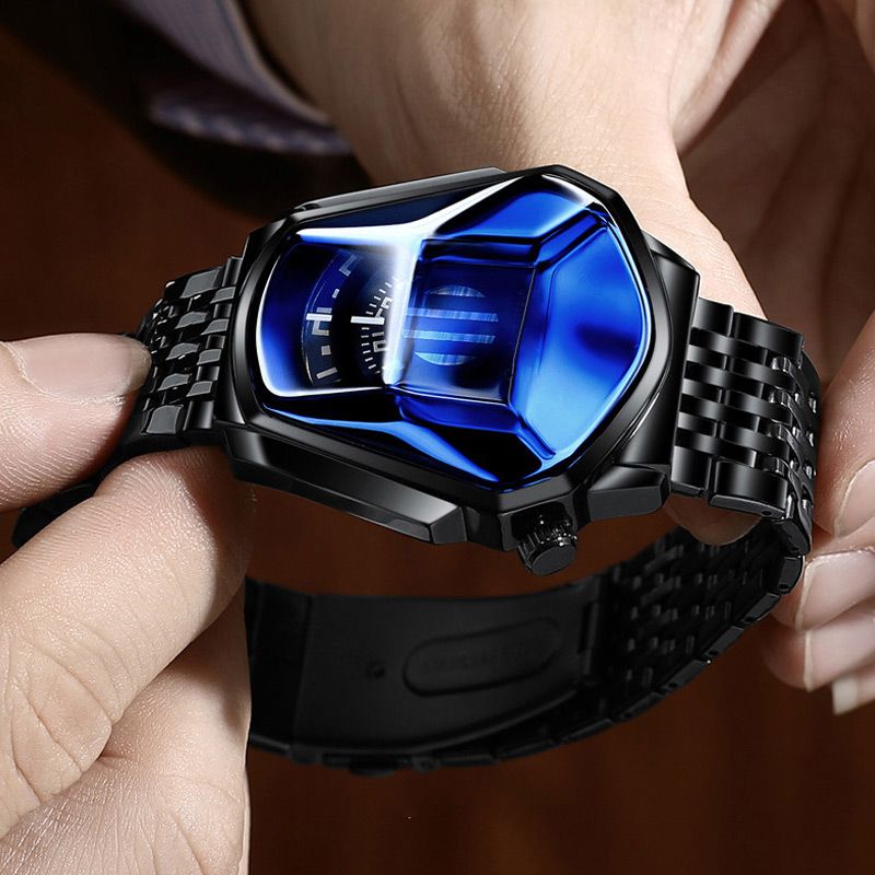 ⏰Hot Sale Deals💥💥Luxury Mens Racing Sport Rhombus Watch