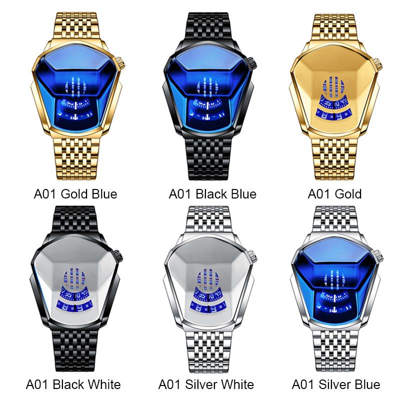 ⏰Hot Sale Deals💥💥Luxury Mens Racing Sport Rhombus Watch