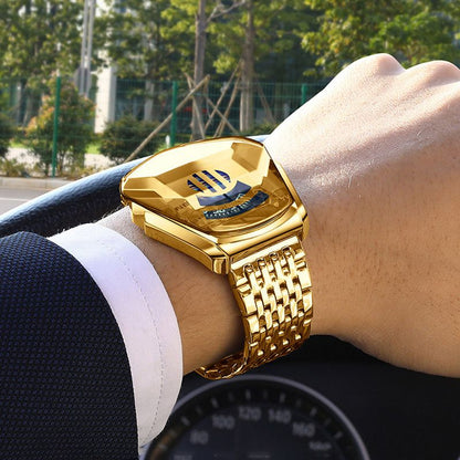 ⏰Hot Sale Deals💥💥Luxury Mens Racing Sport Rhombus Watch