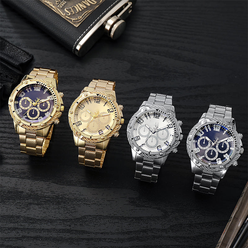 ⌚ 60% OFF NOW! 🎁 Men's 6-Piece Watch Set – Elegant Collection, Stylish Gift Box & Perfect for All Occasions ✨📦