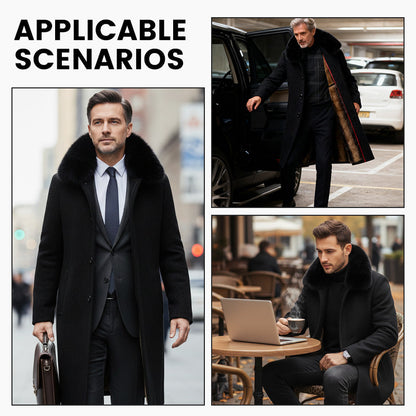 ⏳Time-Limited Special⏰Men's Lined Business Casual Winter Coat