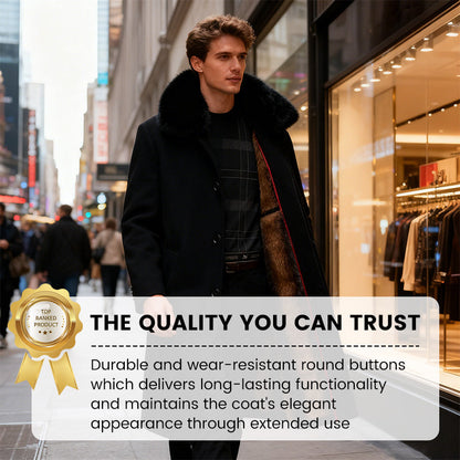 ⏳Time-Limited Special⏰Men's Lined Business Casual Winter Coat