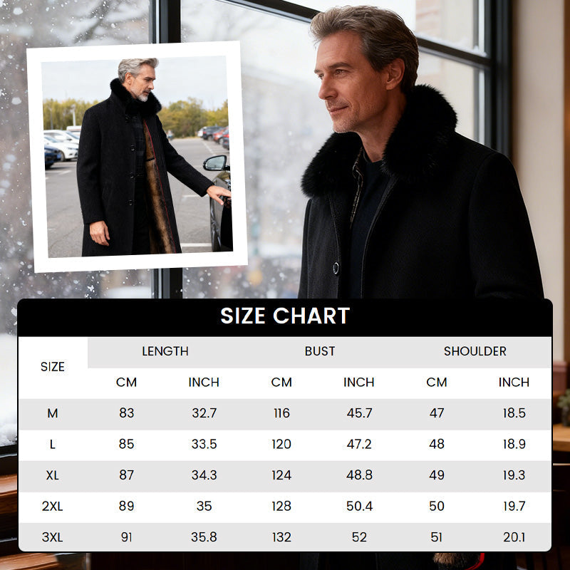 ⏳Time-Limited Special⏰Men's Lined Business Casual Winter Coat