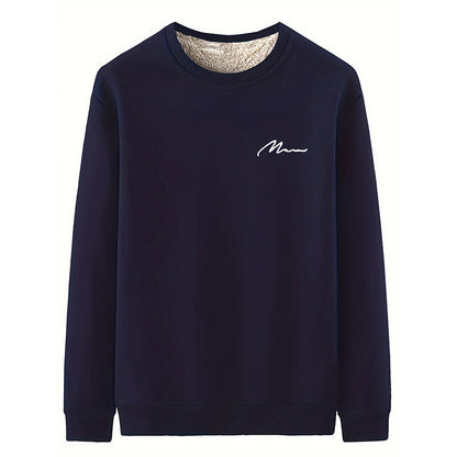 Men's Thermal Lined Crewneck Sweatshirt🚛Free Shiping