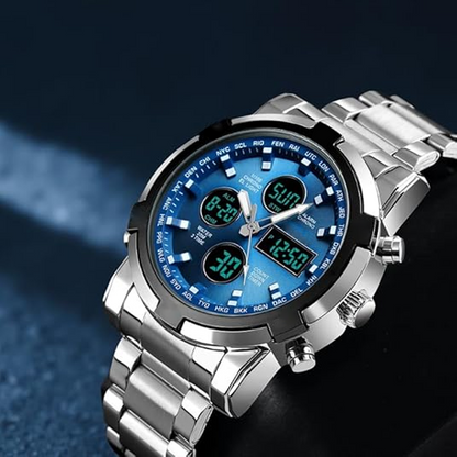 ⏳Time-Limited Special⏰Men‘s Military Watch – Analog-Digital Display, Waterproof & Shock-Resistant 🛡️