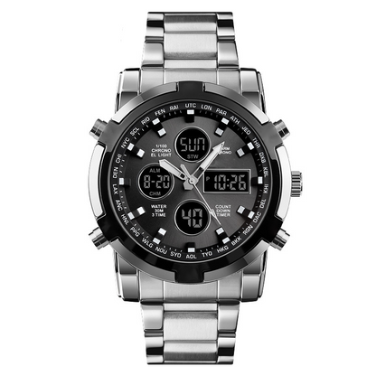 ⏳Time-Limited Special⏰Men‘s Military Watch – Analog-Digital Display, Waterproof & Shock-Resistant 🛡️