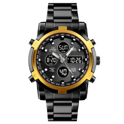 ⏳Time-Limited Special⏰Men‘s Military Watch – Analog-Digital Display, Waterproof & Shock-Resistant 🛡️