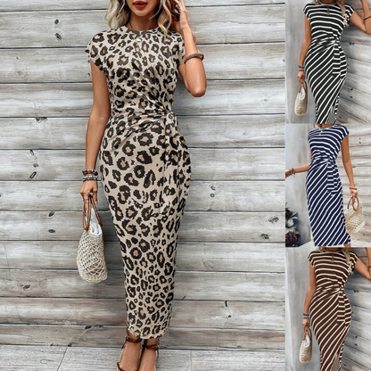 ⏳Time-Limited Special⏰Women's Elegant Tie Waist Dress