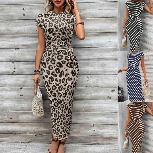 ⏳Time-Limited Special⏰Women's Elegant Tie Waist Dress