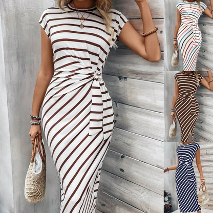 ⏳Time-Limited Special⏰Women's Elegant Tie Waist Dress