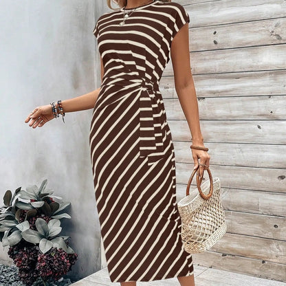 ⏳Time-Limited Special⏰Women's Elegant Tie Waist Dress