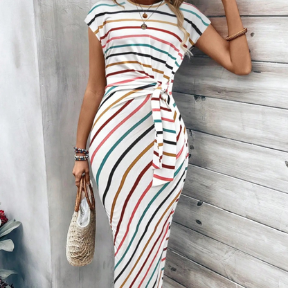 ⏳Time-Limited Special⏰Women's Elegant Tie Waist Dress