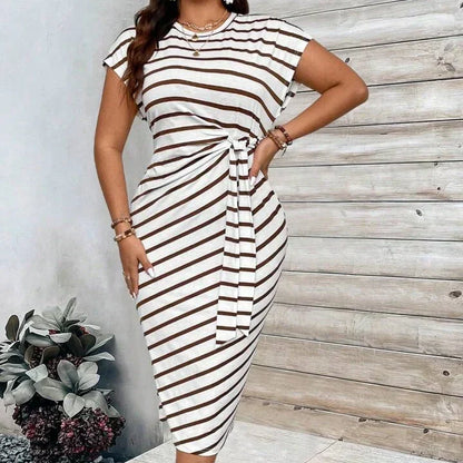 ⏳Time-Limited Special⏰Women's Elegant Tie Waist Dress