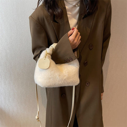 ⏳Time-Limited Special⏰Best Gift For Her – 2026 Multifunctional Faux Fur Bag, Skin-Friendly & Convertible (Shoulder/Crossbody) 👜