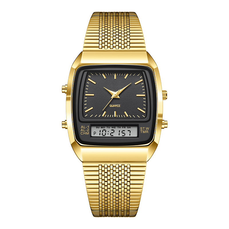 ⏳Time-Limited Special⏰Retro Style Square Face Multifunction Watch – Chronograph, Date Display & Classic Design 🕰️