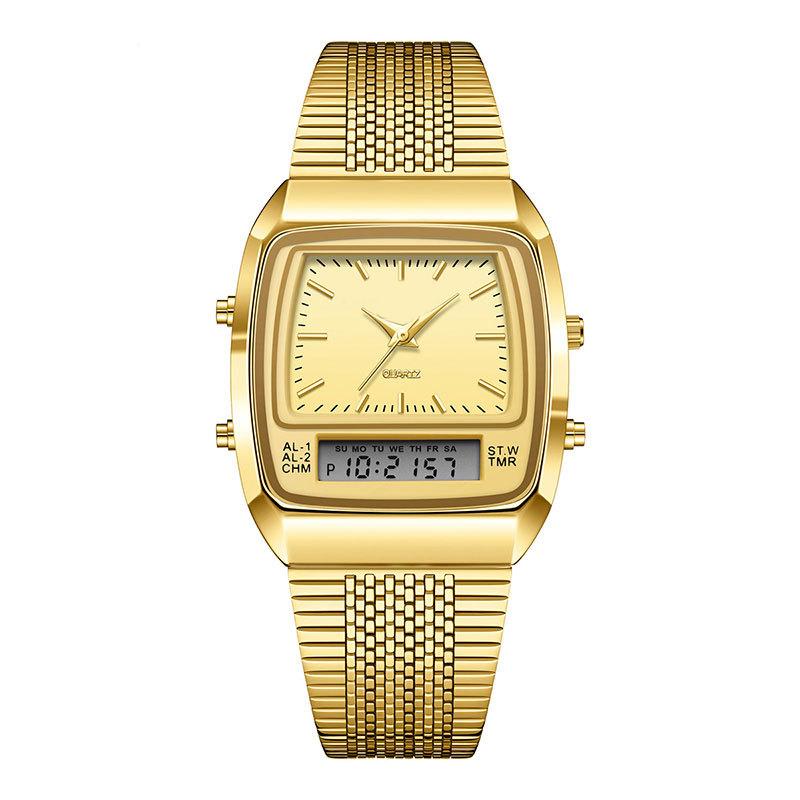 ⏳Time-Limited Special⏰Retro Style Square Face Multifunction Watch – Chronograph, Date Display & Classic Design 🕰️
