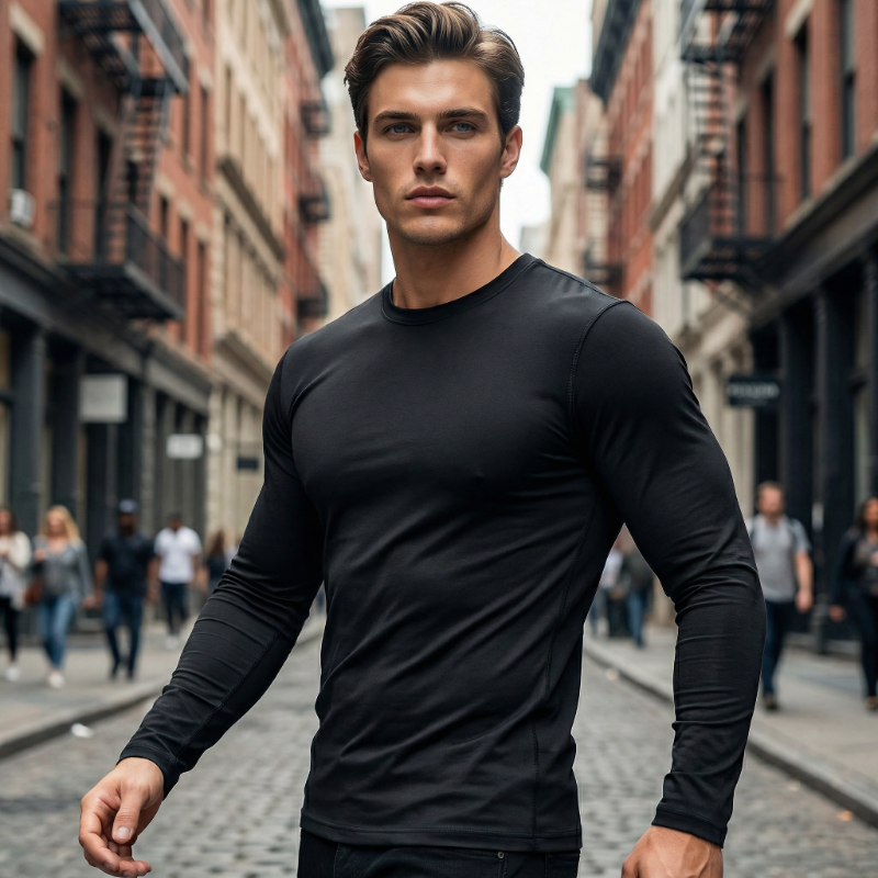 ⏳Time-Limited Special⏰Men's Long Sleeve Quick-Dry Athletic Shirts
