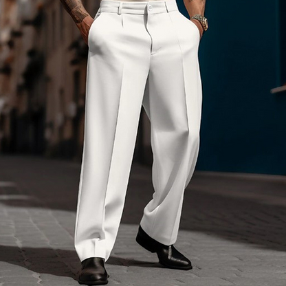 ⏳Time-Limited Special⏰Men's Casual Wide-Leg Pants – Breezy pleated front, easy pull-on style. Dress up or down for any summer day. A wardrobe essential. 👖🕊️