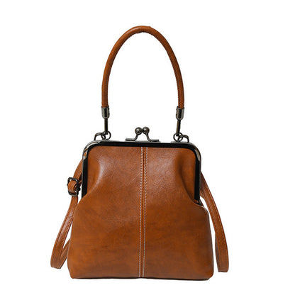 ⏳Time-Limited Special⏰Vintage Kiss-Lock Bag – 2-in-1 Carry & Organized