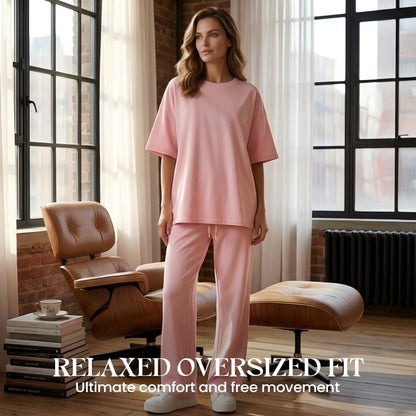 ⏳Time-Limited Special⏰Comfortable Casual 2-Piece Set with Sparkle Detail
