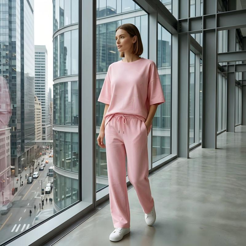 ⏳Time-Limited Special⏰Comfortable Casual 2-Piece Set with Sparkle Detail