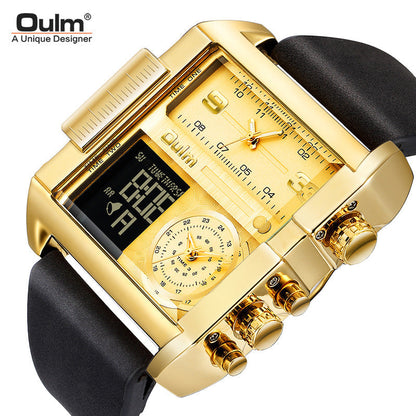 ⏳Time-Limited Special⏰50mm Oversized Sport Watch – Dual movement, luminous hands, water resistant. Easy to read, built to last. Great value for sports & work. 🛡️⌚