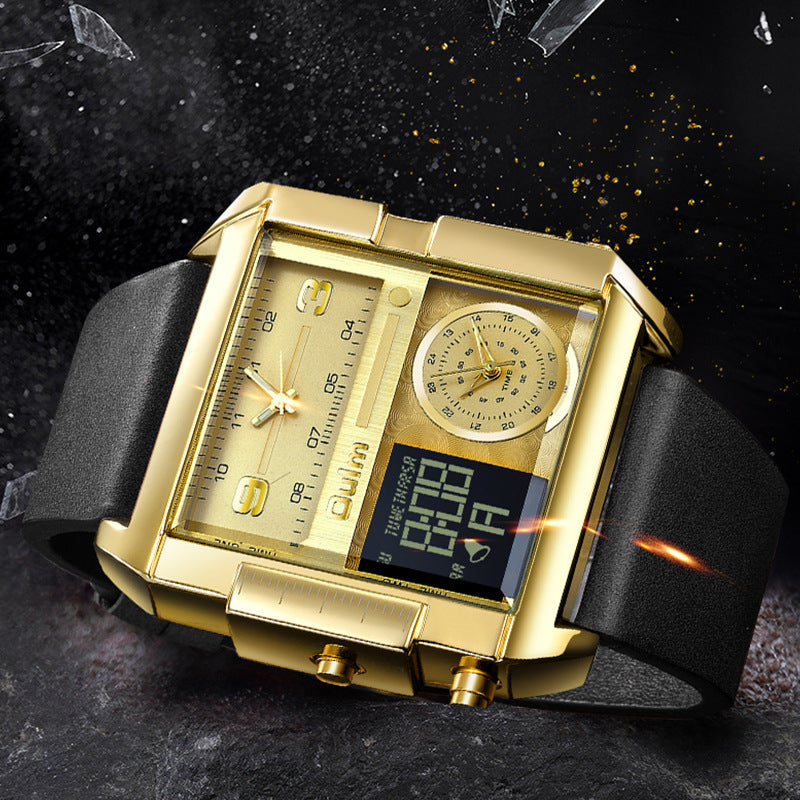 ⏳Time-Limited Special⏰50mm Oversized Sport Watch – Dual movement, luminous hands, water resistant. Easy to read, built to last. Great value for sports & work. 🛡️⌚